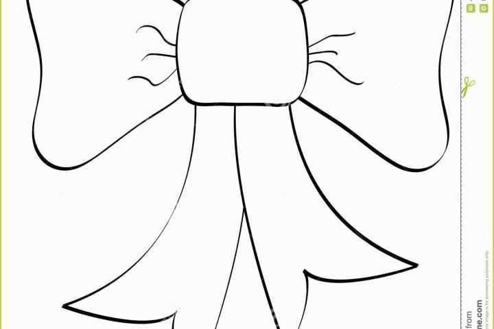 Бантики шаблоны для вырезания