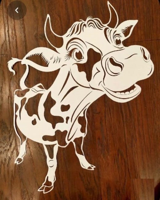 Вытынанка животные