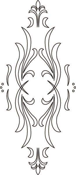 Трафареты узоров для фрезерования