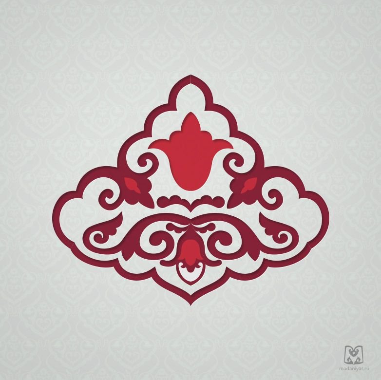 Пион чалмабаш татарский орнамент