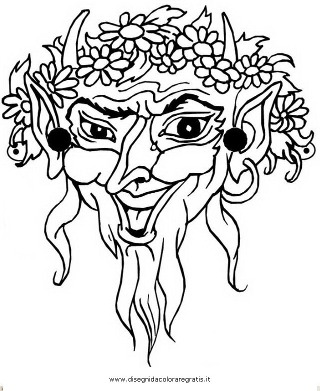 Кикимора рисунок