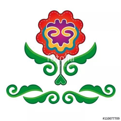 Татарский Башкирский орнамент