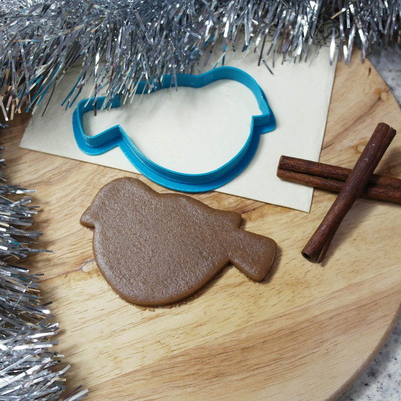 Вырубка для пряника Снегирь