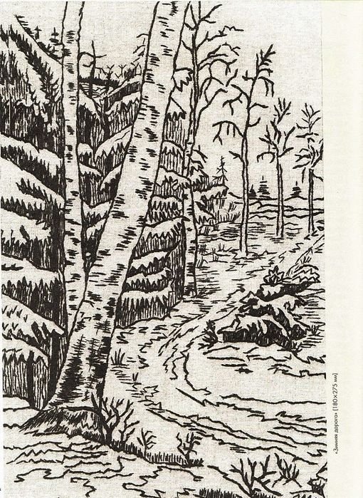 Картины для выжигания по дереву природа