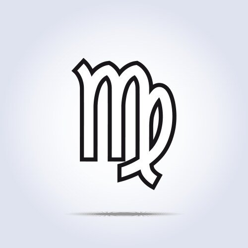 Нарисовать знак Дева