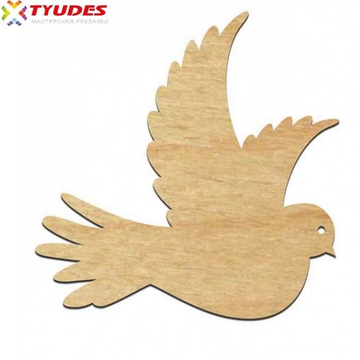 Вырезать птицу из фанеры