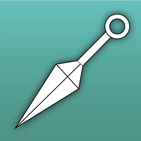 нож кунай для 3д ручки