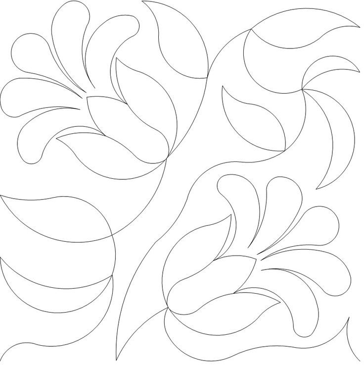 Узоры для простегивания одеяла