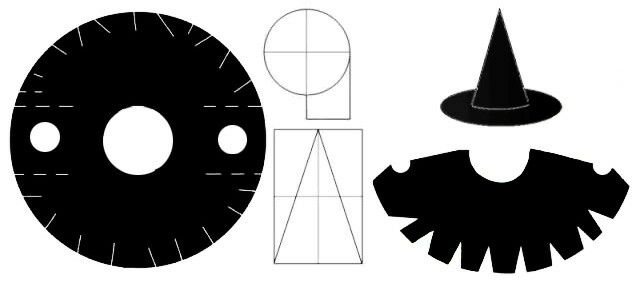 Шляпа ведьмы схема