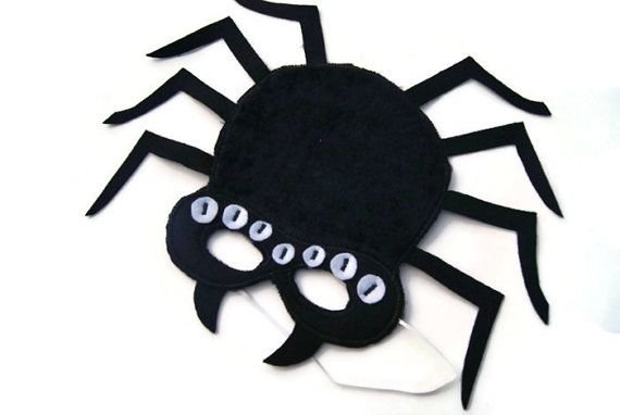 Маска паука на голову