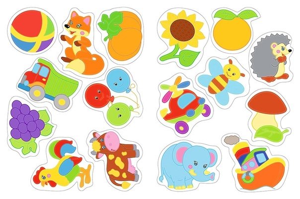 Картинки для вырезания малышам