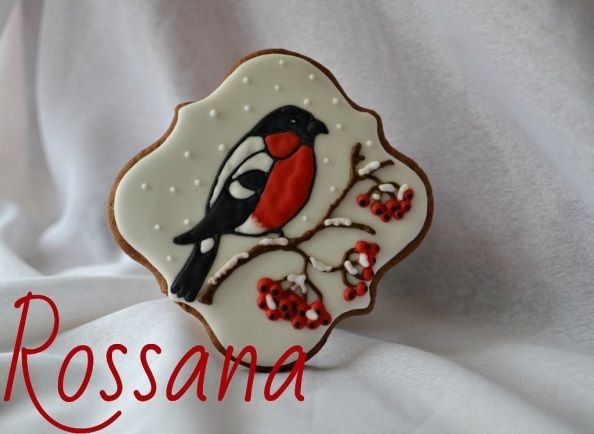 Пряник витражная роспись