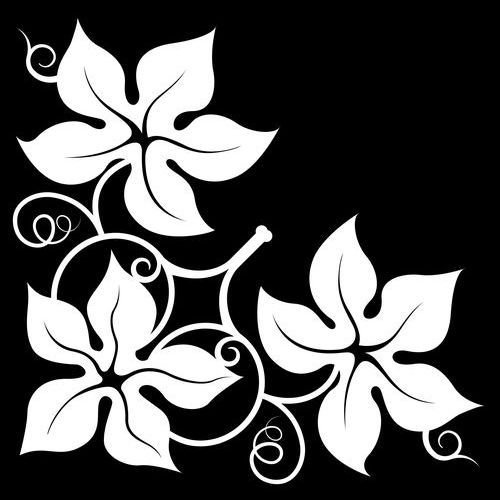 Угловой орнамент для гравировки