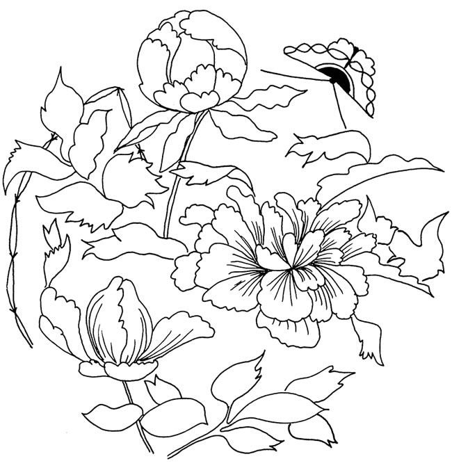 Эскизы для росписи по ткани