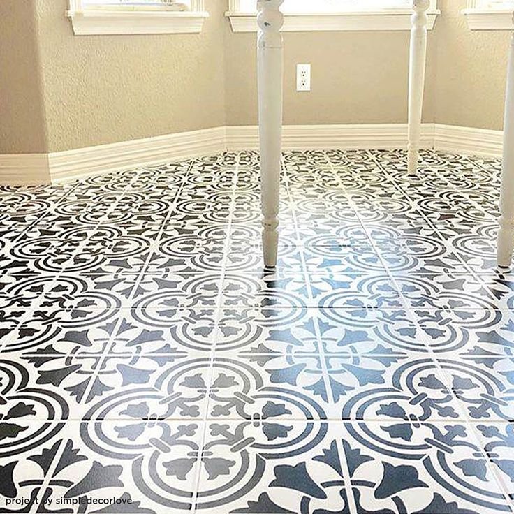 Трафарет для покраски плитки