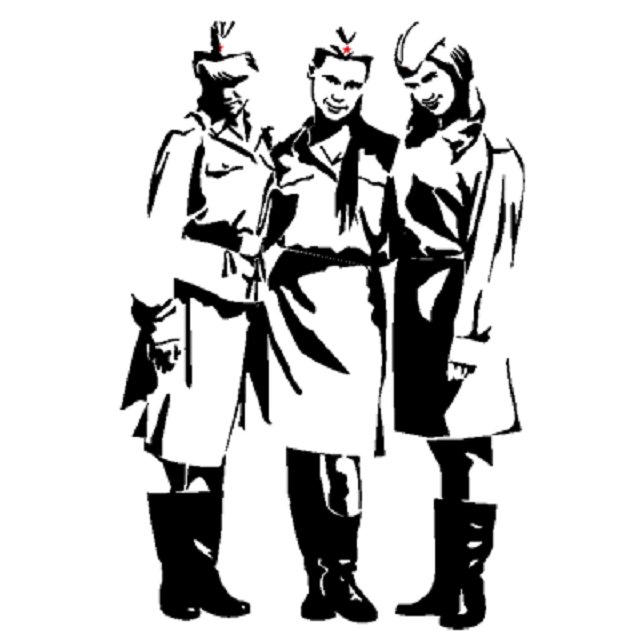 День Победы силуэт