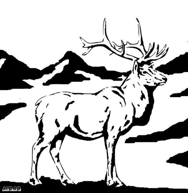 Трафареты для пирографии по дереву