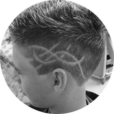 Узори стижки малчиковдля