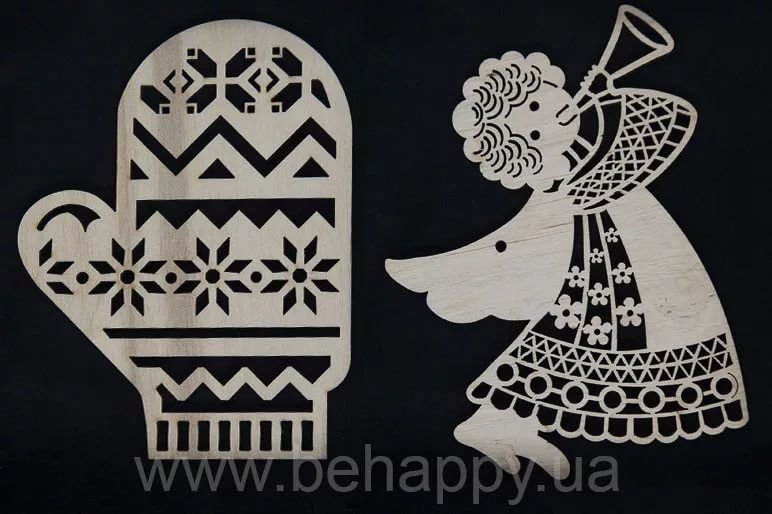 Вытынанки варежки