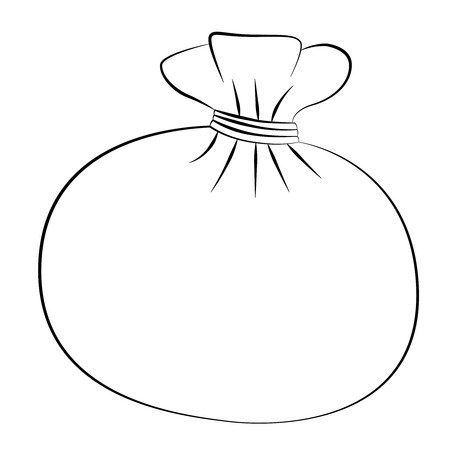 Мешочек раскраска для детей