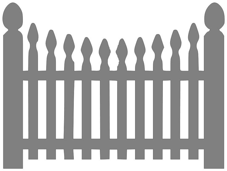 Забор для вырезания