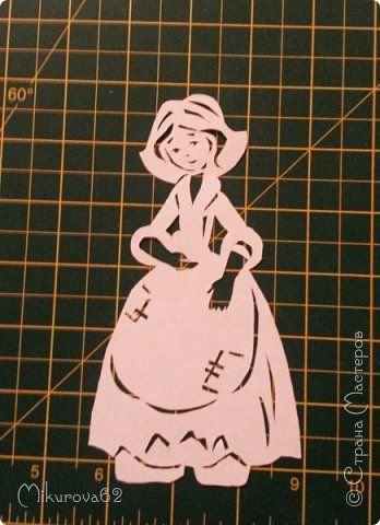 Золушка трафареты на окна