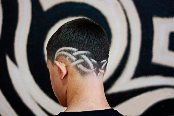 Рисунки на голове