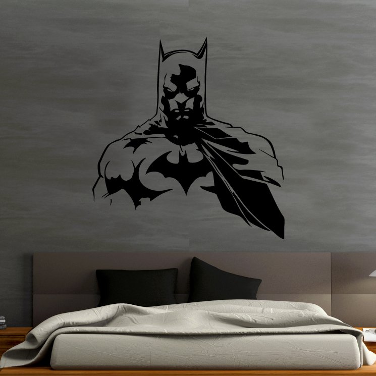 Бэтмен на стене