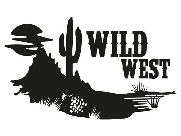 Логотип в стиле дикого Запада