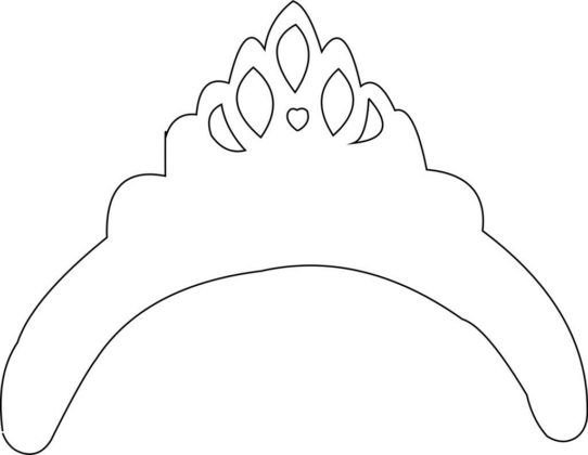 Кокошник трафарет