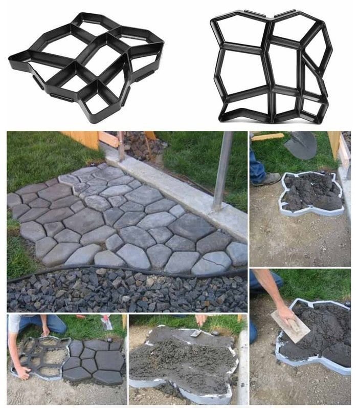 Форма для садовой плитки