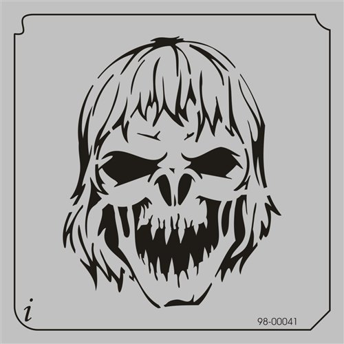 Трафареты страшные