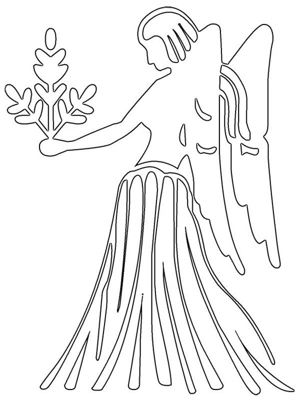 Знак зодиака Дева рисунок