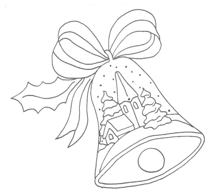 Рождественские раскраски