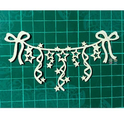 Вытынанка гирлянда