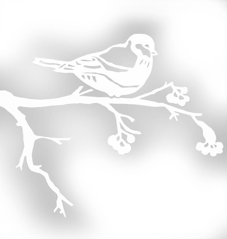 Ветка для украшения окна