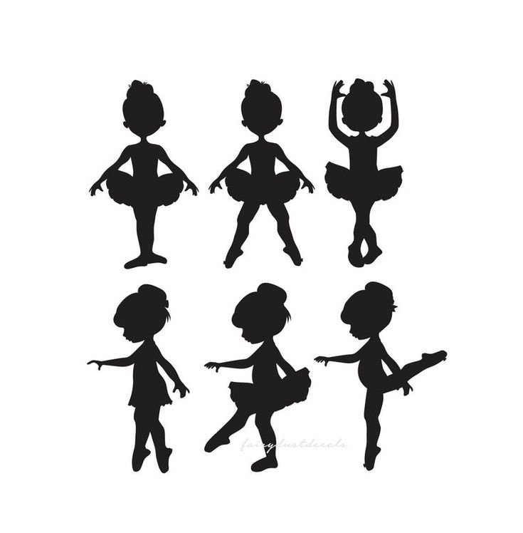 Силуэтные рисунки