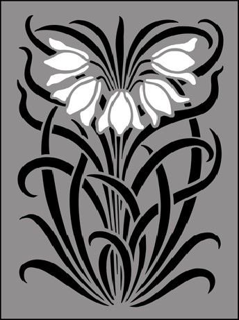 Ар деко нуво Лилия