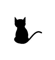Трафарет кошки