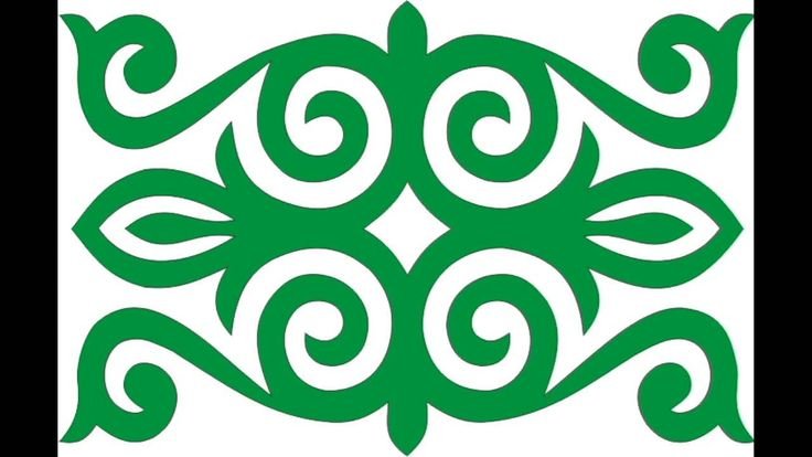 Кыргызский национальный орнамент шырдак