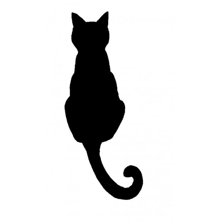 Силуэт кошки