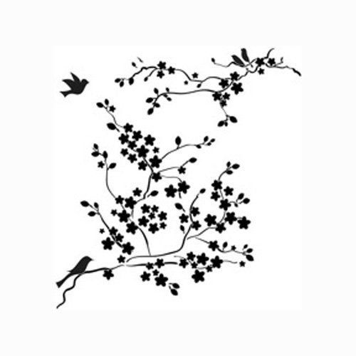 Трафарет ветки