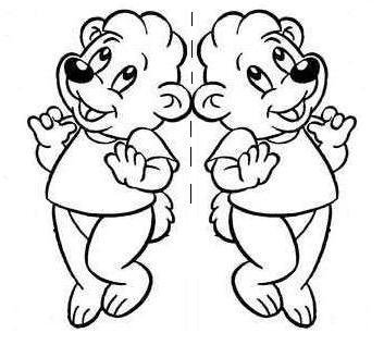 Двухсторонние картинки для печати