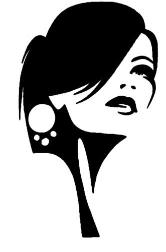 Силуэт лица