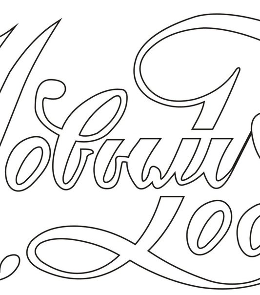 Надпись с новым годом на окно