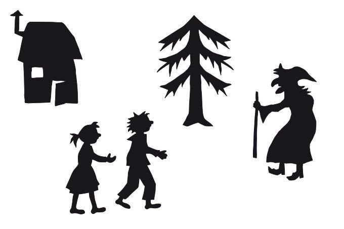 Баба Яга теневой театр