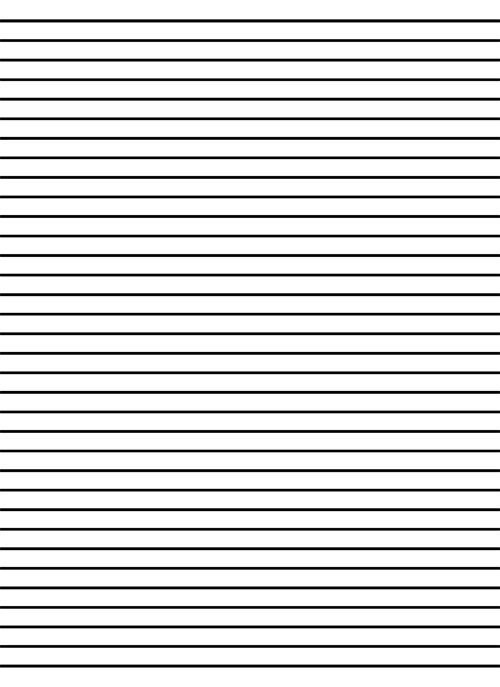 Разлиновка Зебра лист а4