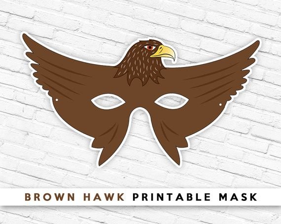 Маска коршуна на голову