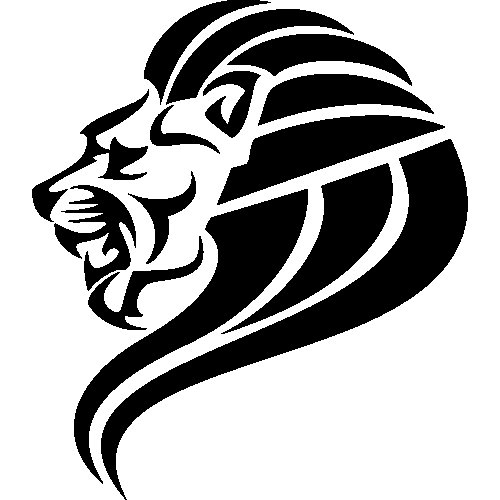 Стилизованная голова Льва