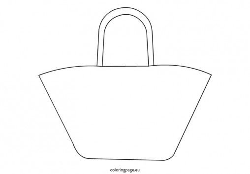 Раскраска сумка